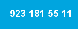 923 181 55 11